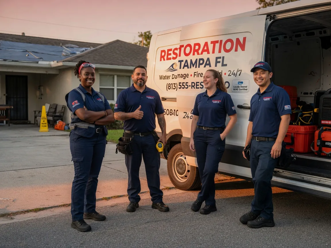 Water Damage Restoration company in Mcdade, TX